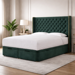Load image into Gallery viewer, Green Barcelona Divan Ottoman Bed