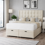Load image into Gallery viewer, Cream Havana Divan Ottoman Bed