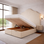 Load image into Gallery viewer, Classy Paisley Divan Ottoman Bed