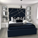 Load image into Gallery viewer, Abstract Mirror Bed