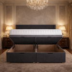 Load image into Gallery viewer, Belfast Winged Divan Ottoman Bed