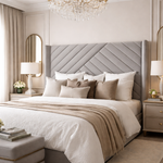 Load image into Gallery viewer, Belfast Winged Divan Ottoman Bed
