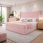 Load image into Gallery viewer, Chesterfield Winged Divan Bed