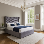 Load image into Gallery viewer, Grey Majestic Bed