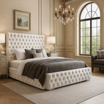 Load image into Gallery viewer, White Manhattan bed