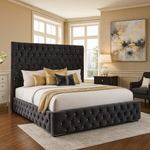 Load image into Gallery viewer, Black Manhattan bed