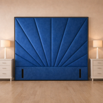 Load image into Gallery viewer, Mercer Headboard Contrast Piping