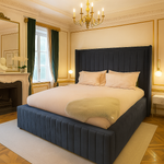 Load image into Gallery viewer, Merry Upholstered Bed Frame