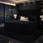 Load image into Gallery viewer, Oxford divan bed black