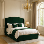Load image into Gallery viewer, Green Perth Winged Bed