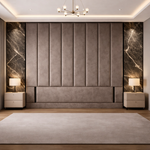 Load image into Gallery viewer, Serena Contrast piping Headboard