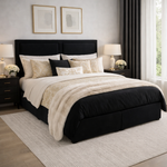 Load image into Gallery viewer, Black Tia modern divan bed
