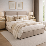 Load image into Gallery viewer, Beige Tia comfortable divan bed