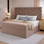 Load image into Gallery viewer, Mink Topaz Divan Bed