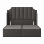Load image into Gallery viewer, Winged art deco Divan bed