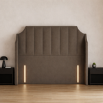 Load image into Gallery viewer, Winged Art Deco Headboard