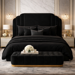 Load image into Gallery viewer, Black Zurich Divan Bed
