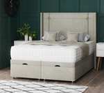 Load image into Gallery viewer, STylish Dingley Winged Divan Ottoman Bed