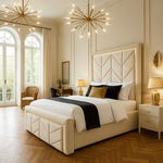 Load image into Gallery viewer, Gold Strip Tower Bed