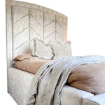 Load image into Gallery viewer, Bailey fabric upholstered bed frame