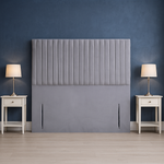 Load image into Gallery viewer, Grey Small line Headboard