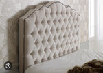 Load image into Gallery viewer, White Art Deco Headboard