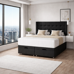Load image into Gallery viewer, Classic black Havana Divan Ottoman Bed
