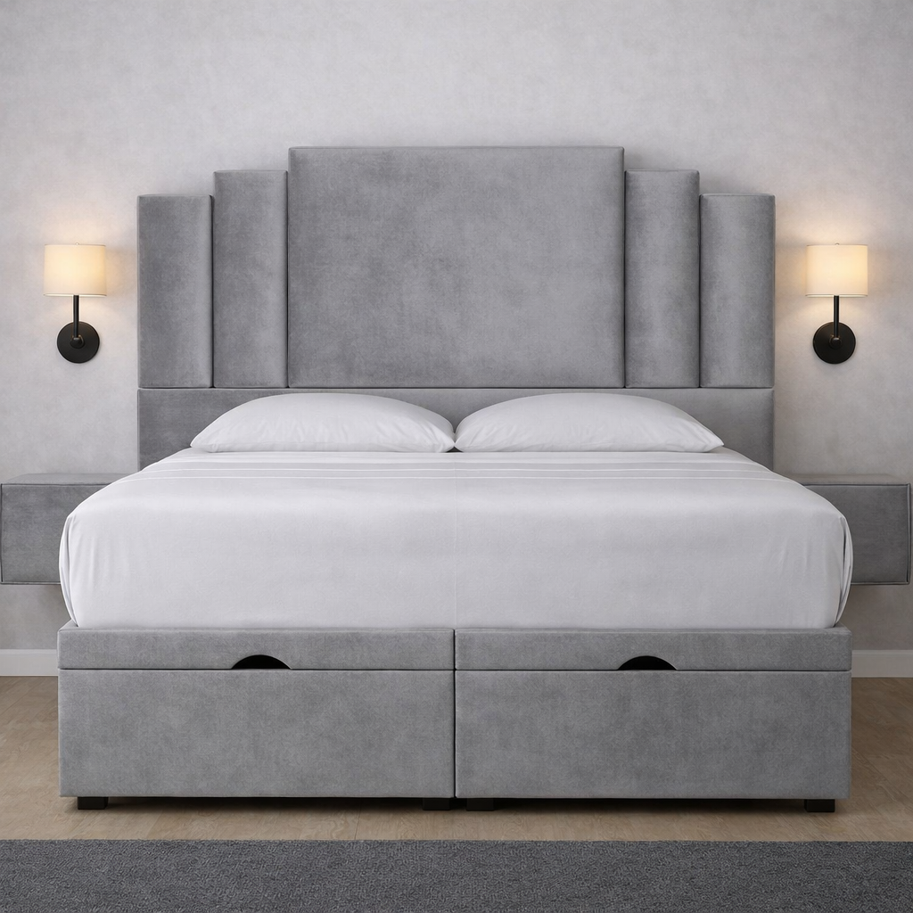 Nova Art Deco Divan Ottoman Bed