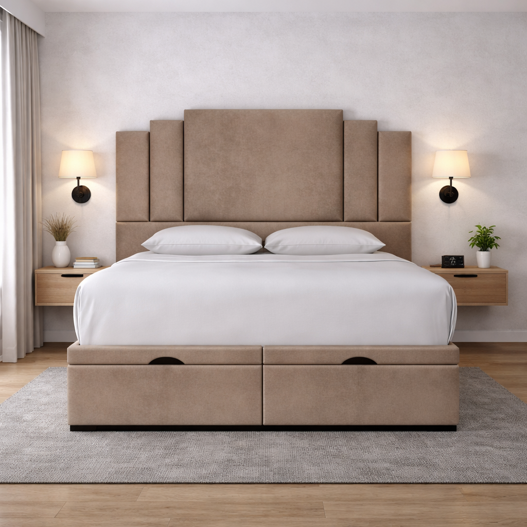 Nova Art Deco Divan Ottoman Bed