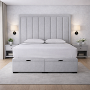 Modern Grey Zara Divan Ottoman Bed
