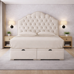Load image into Gallery viewer, White Sydney Divan Ottoman Bed
