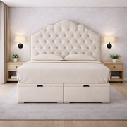 White Sydney Divan Ottoman Bed
