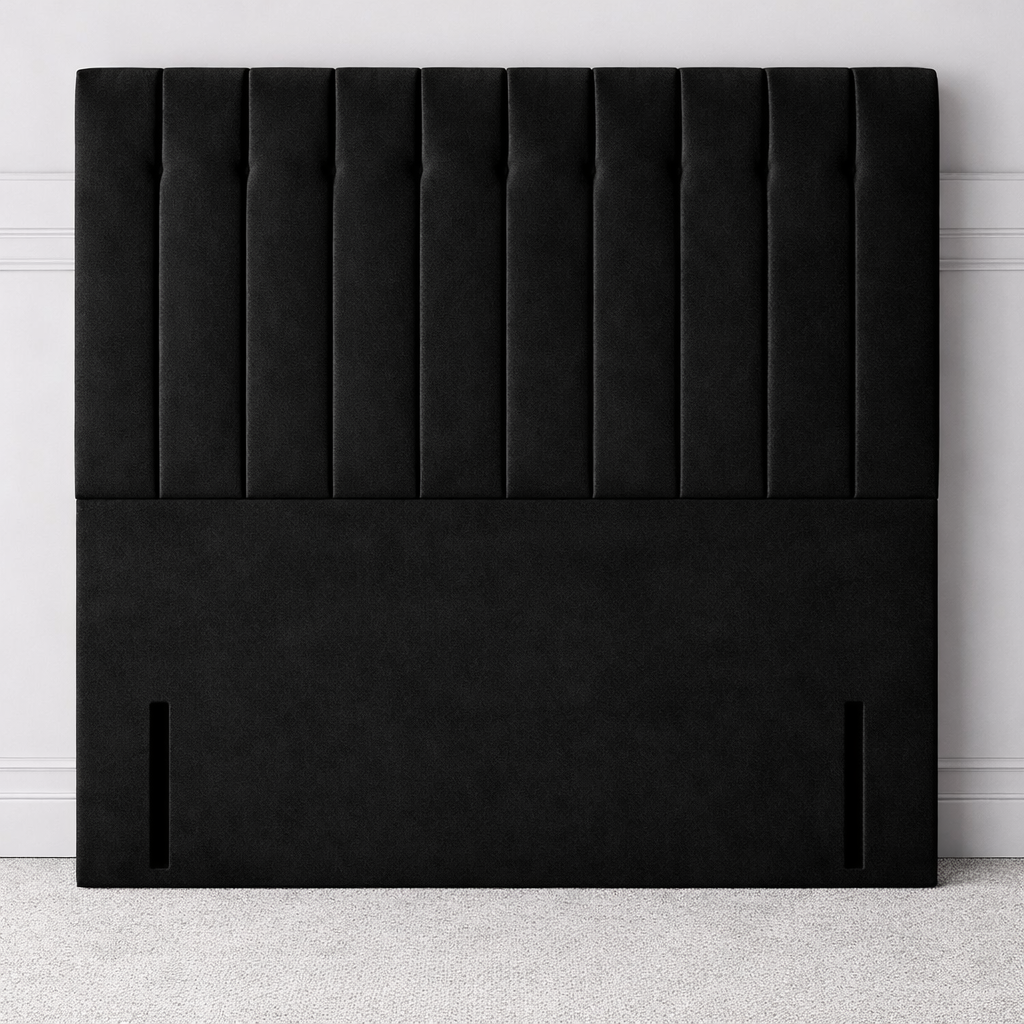 Classic Black Montgomery Headboard
