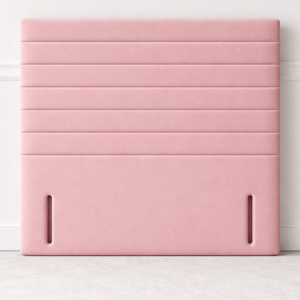Pink padded Karina Headboard
