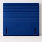 Load image into Gallery viewer, Blue padded Karina Headboard
