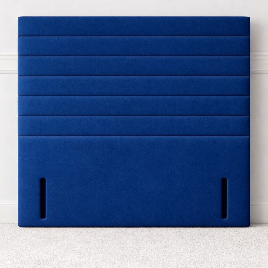 Blue padded Karina Headboard
