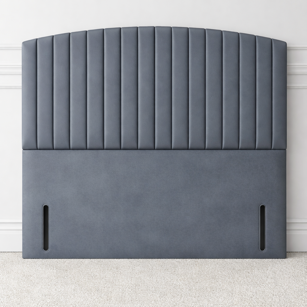 Gray Curve Small Line Headboard
