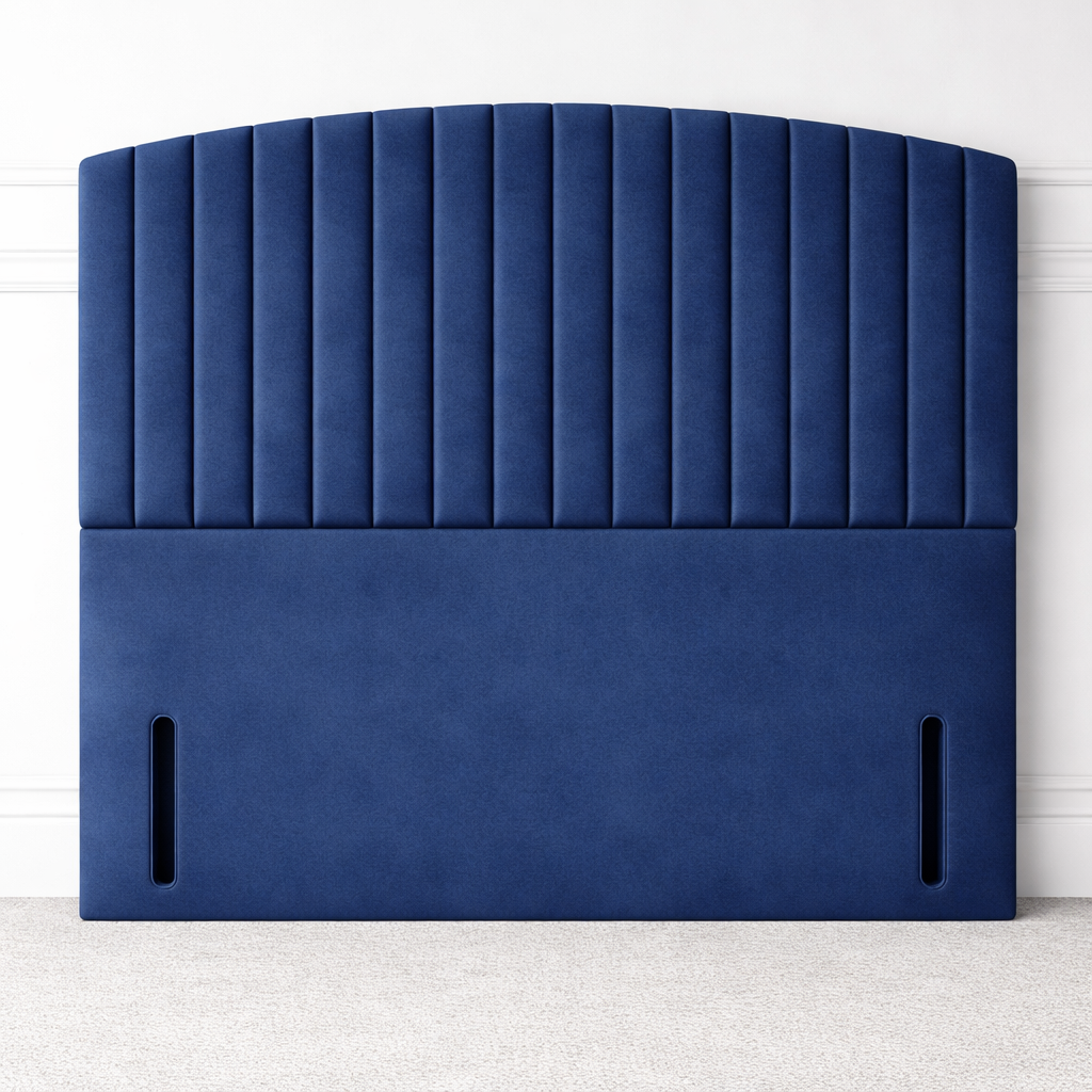 Blue Curve Small Line Headboard
