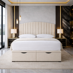 Load image into Gallery viewer, Cream San Diego Divan Ottoman Bed
