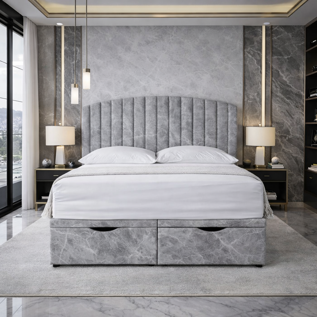 Marble San Diego Divan Ottoman Bed
