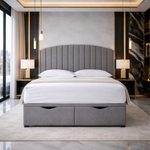 Load image into Gallery viewer, Grey San Diego Divan Ottoman Bed
