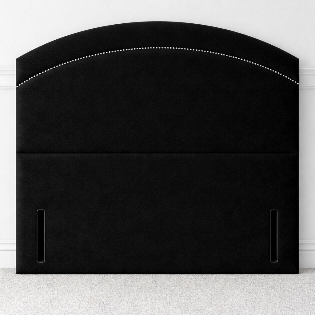 Black Oval Headboard
