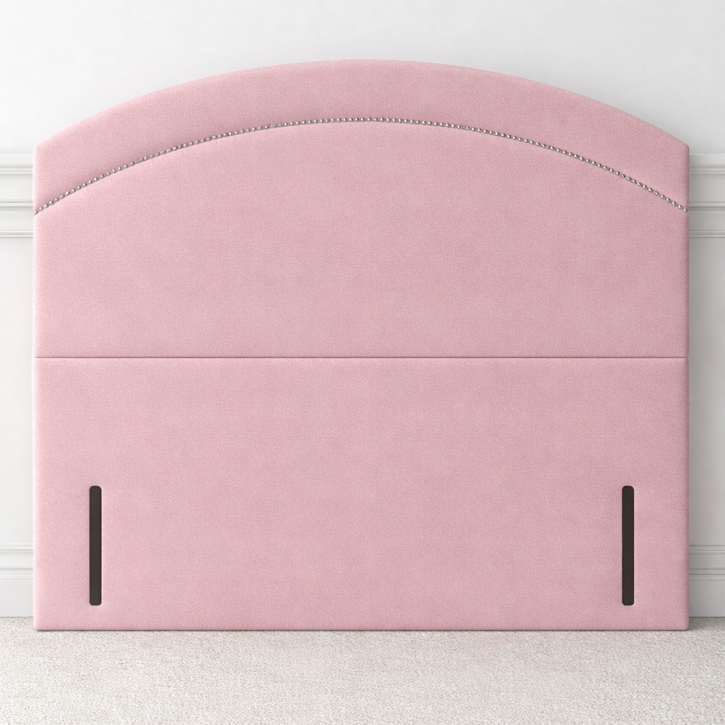 Pink Oval Headboard
