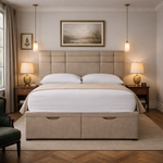 Load image into Gallery viewer, Brown Prague Divan Ottoman Bed
