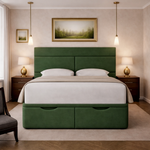 Load image into Gallery viewer, Green Athens Divan Ottoman Bed
