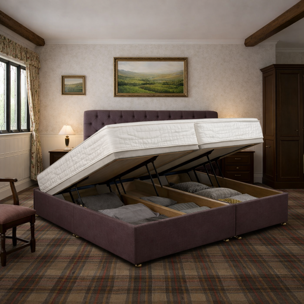 Classic Chesterfield Divan Ottoman Bed
