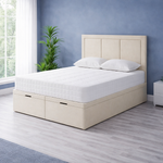 Load image into Gallery viewer, Cream Panama Divan Ottoman Bed
 