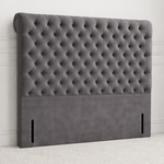 Load image into Gallery viewer, Grey Sleigh Headboard
