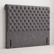 Grey Sleigh Headboard
