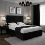 Load image into Gallery viewer, Black Valore Ottoman Divan Bed
